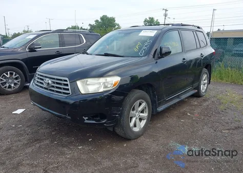 2008 Toyota Highlander из США, поврежденный, VIN JTEDS41AX82023095
